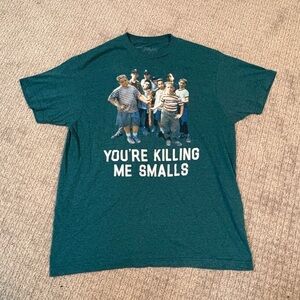 VGUC The Sandlot graphic tshirt size large teal